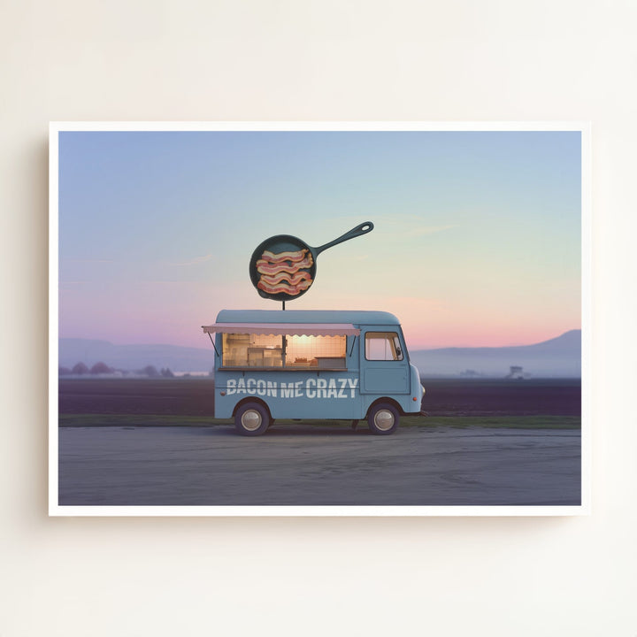 Bacon Me Crazy Food Truck Art