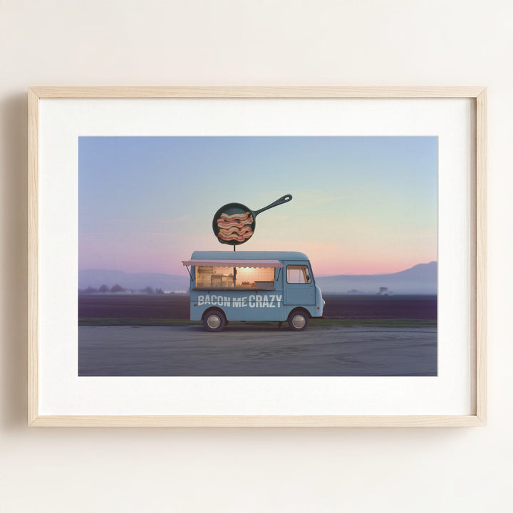 Bacon Me Crazy Food Truck Art