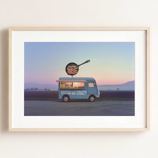 Bacon Me Crazy Food Truck Art