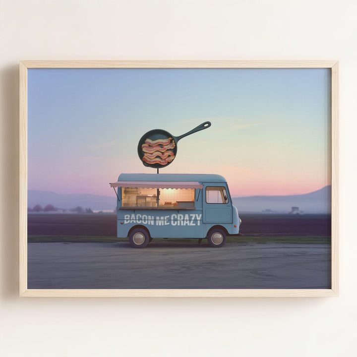 Bacon Me Crazy Food Truck Art
