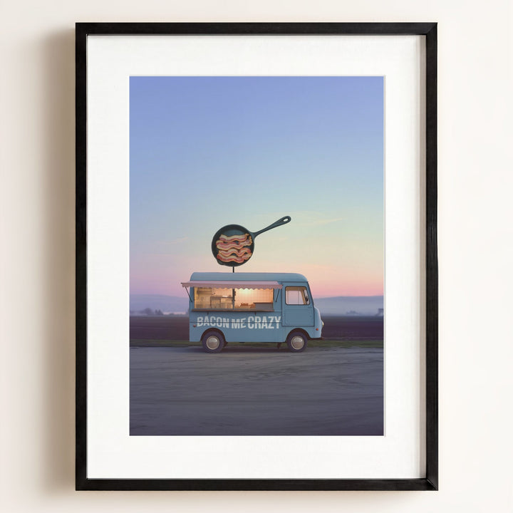 Bacon Me Crazy Food Truck Art