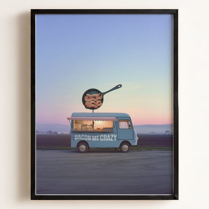 Bacon Me Crazy Food Truck Art