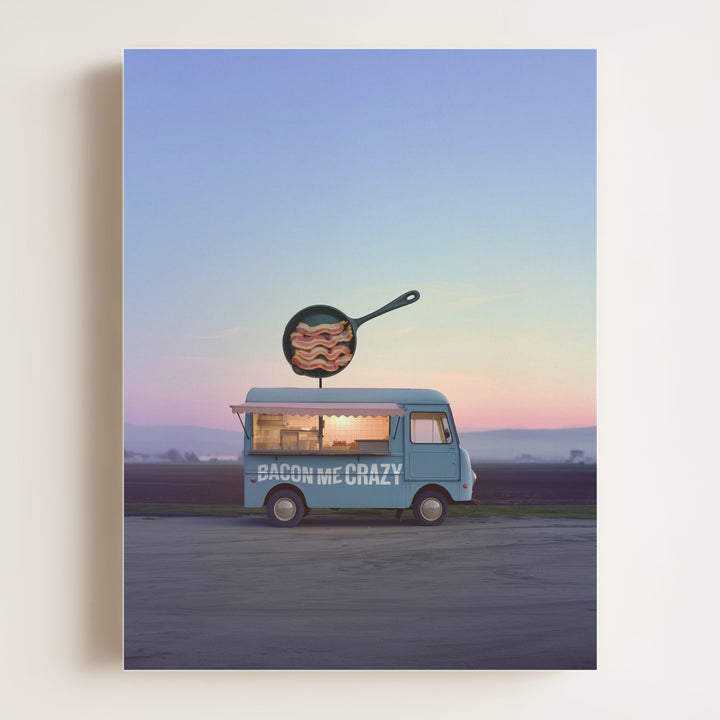 Bacon Me Crazy Food Truck Art