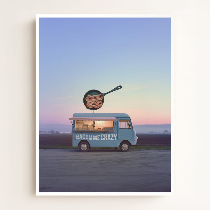 Bacon Me Crazy Food Truck Art
