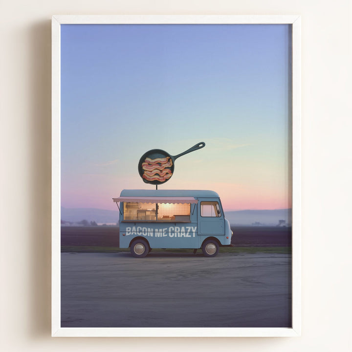 Bacon Me Crazy Food Truck Art