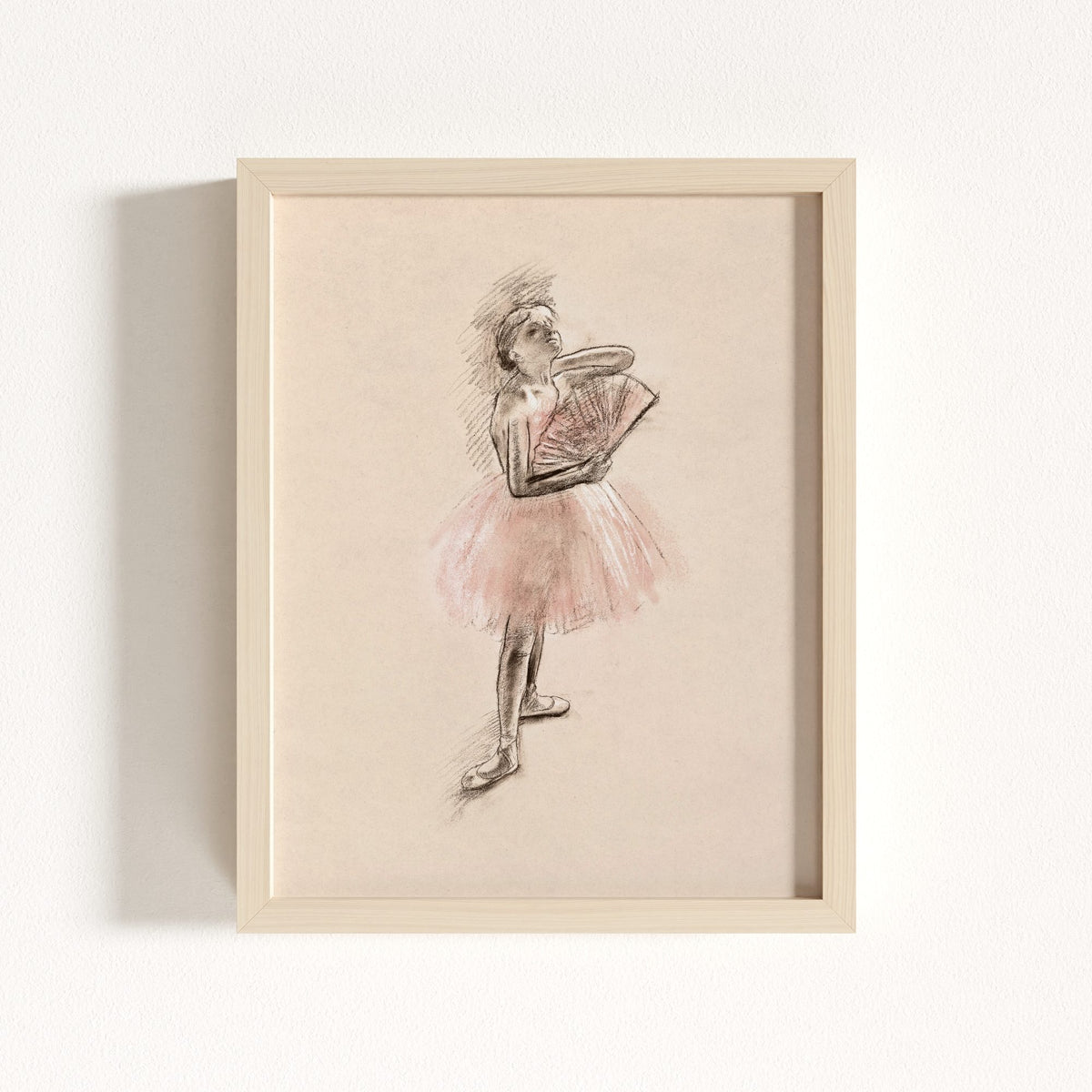 Ballet Sketches Girl Room Decor Prints - Framed Art