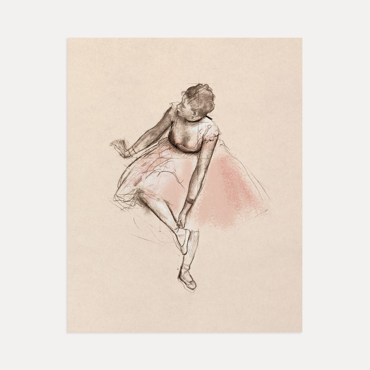 Ballet Sketches Girl Room Decor Prints