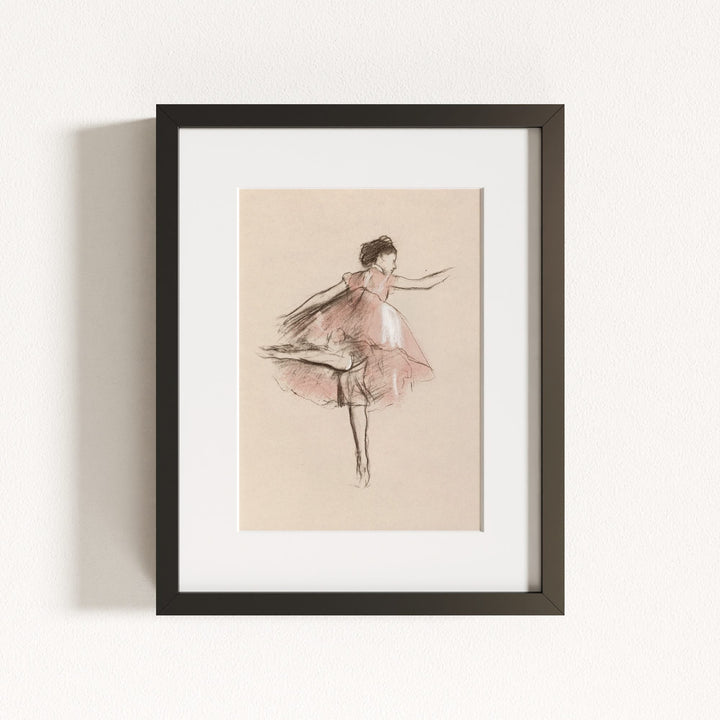 Ballet Sketches Girl Room Decor Prints