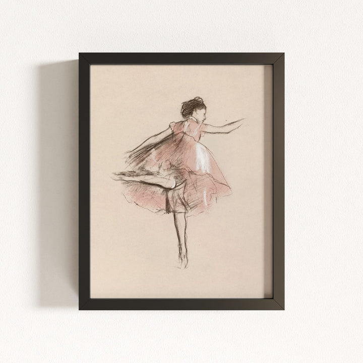 Ballet Sketches Girl Room Decor Prints