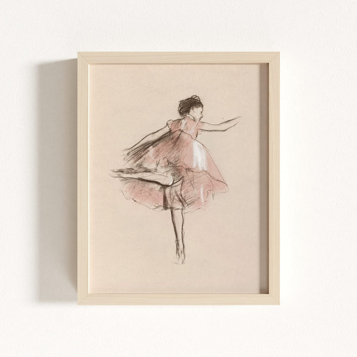 Ballet Sketches Girl Room Decor Prints