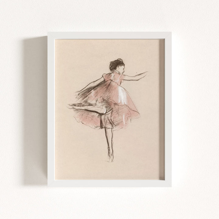 Ballet Sketches Girl Room Decor Prints