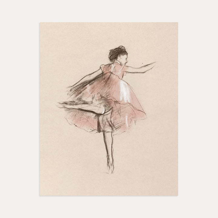 Ballet Sketches Girl Room Decor Prints