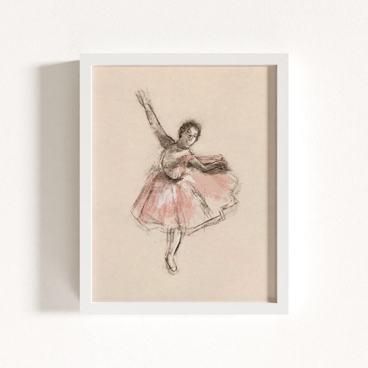 Ballet Sketches Girl Room Decor Prints