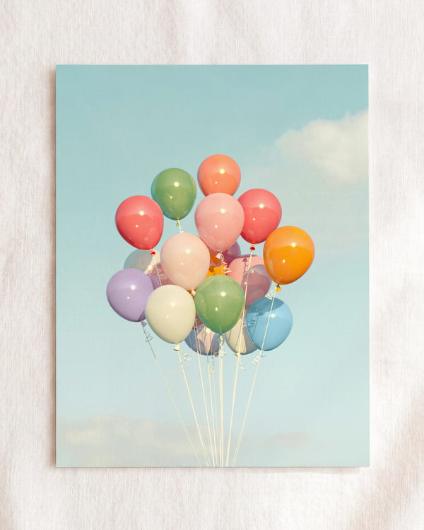 Balloons Make Everything Better Art Print
