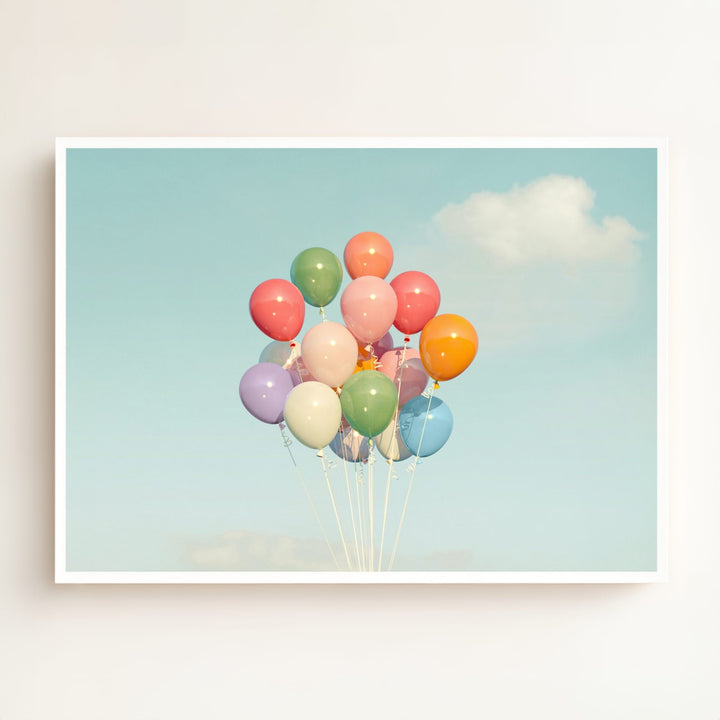 Balloons Make Everything Better Art Print