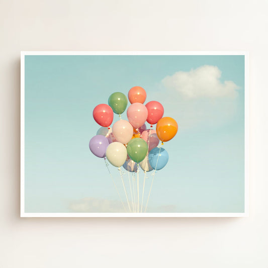 Balloons Make Everything Better Art Print