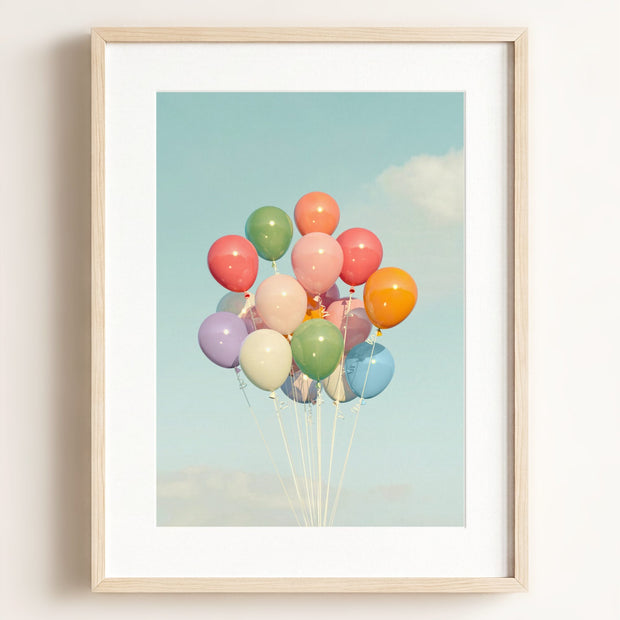 Balloons Make Everything Better Art Print