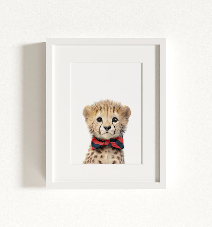 Baby Cheetah Framed Art