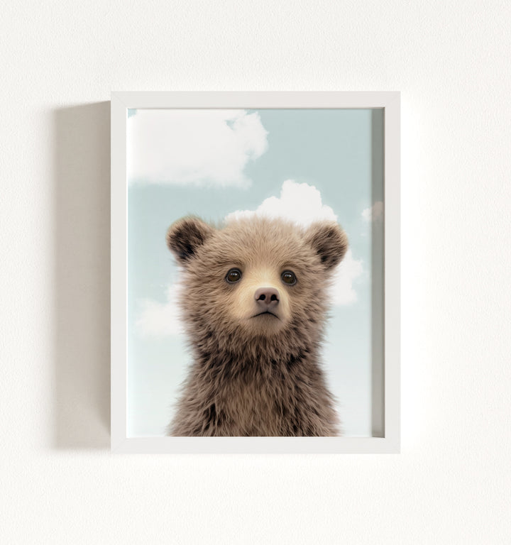 Baby Grizzly Bear Framed Art