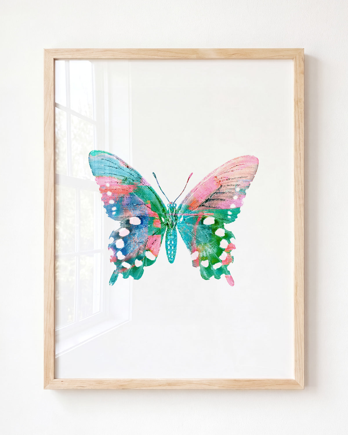 Butterfly Art Print No. 6 – Framed
