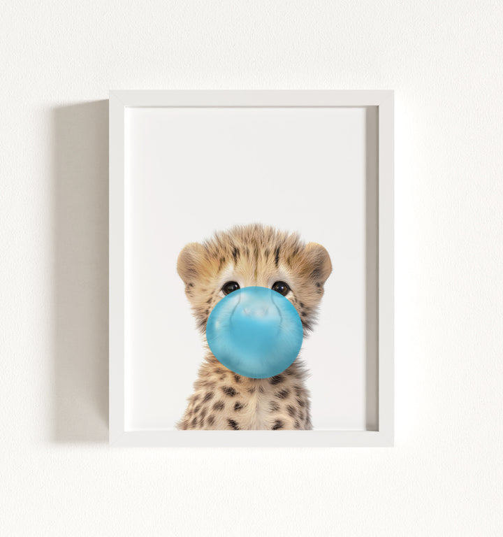 Baby Cheetah Framed Art
