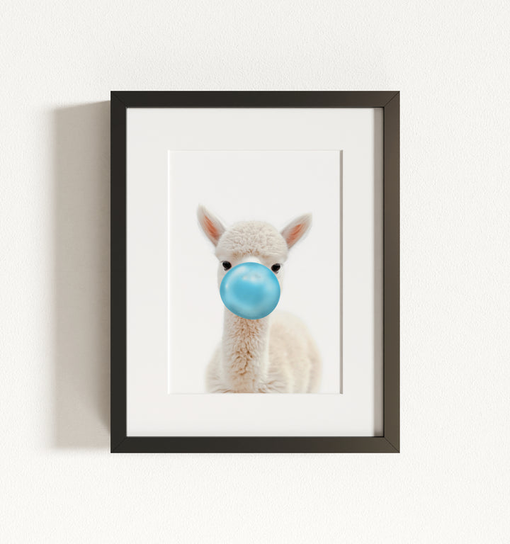 Baby Alpaca Framed Art