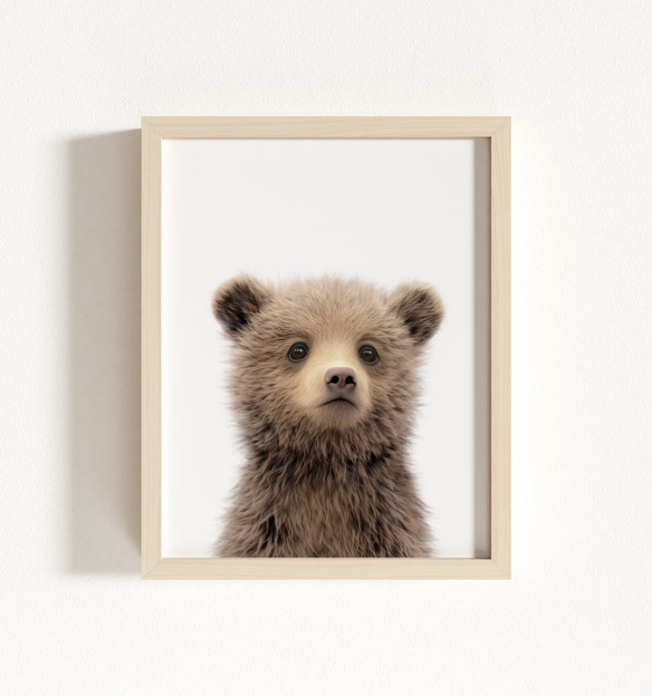 Baby Grizzly Bear Framed Art