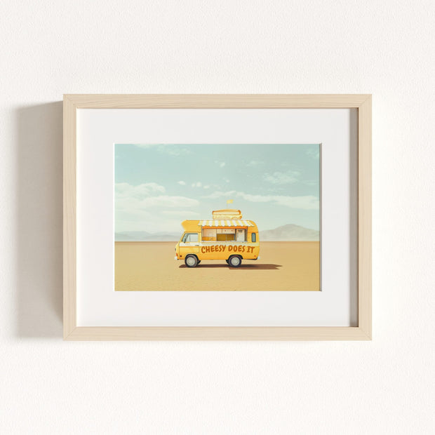 Cheesy Does It Food Truck Art