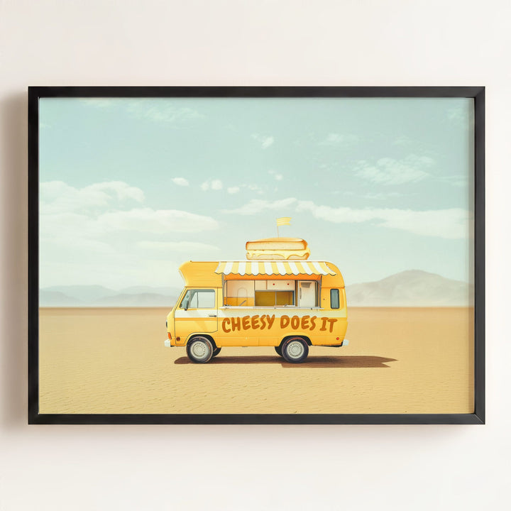 Cheesy Does It Food Truck Art