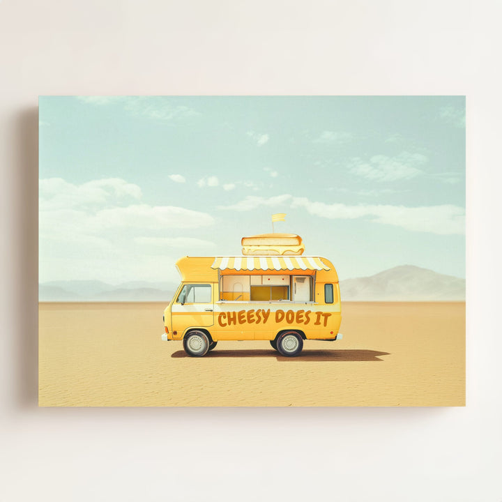 Cheesy Does It Food Truck Art