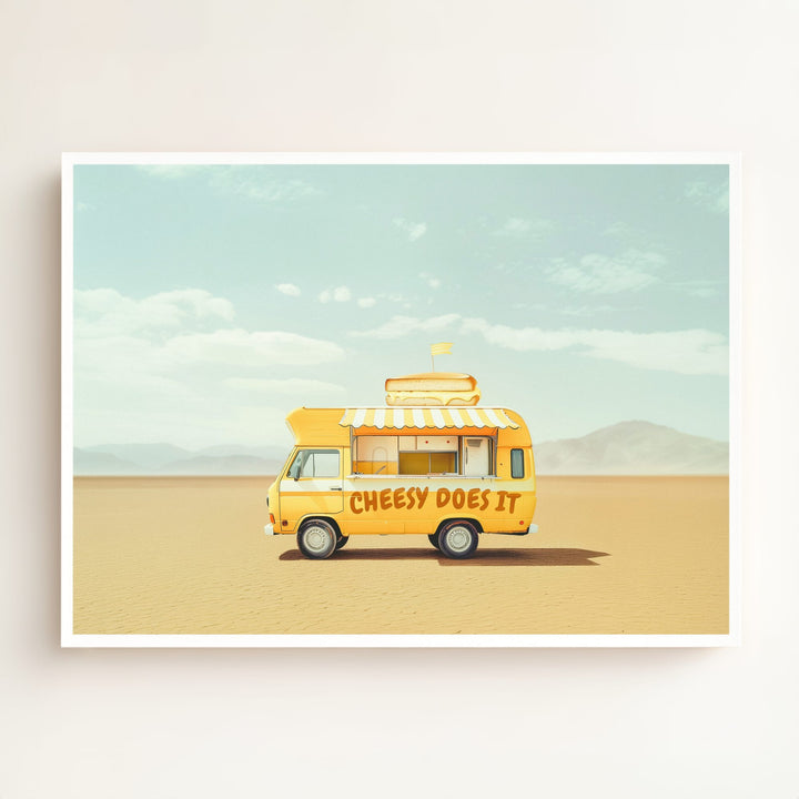 Cheesy Does It Food Truck Art