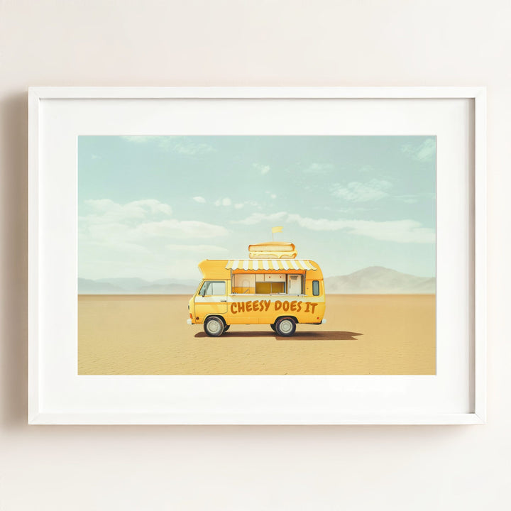 Cheesy Does It Food Truck Art