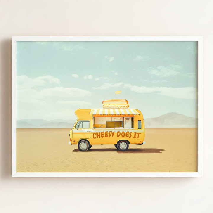 Cheesy Does It Food Truck Art