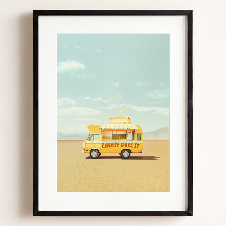 Cheesy Does It Food Truck Art