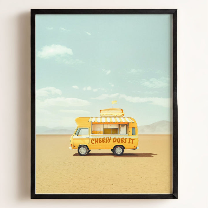 Cheesy Does It Food Truck Art