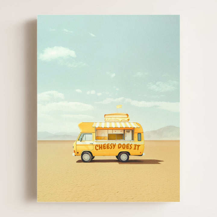 Cheesy Does It Food Truck Art
