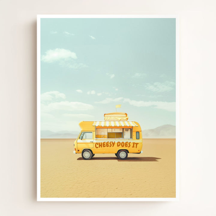 Cheesy Does It Food Truck Art