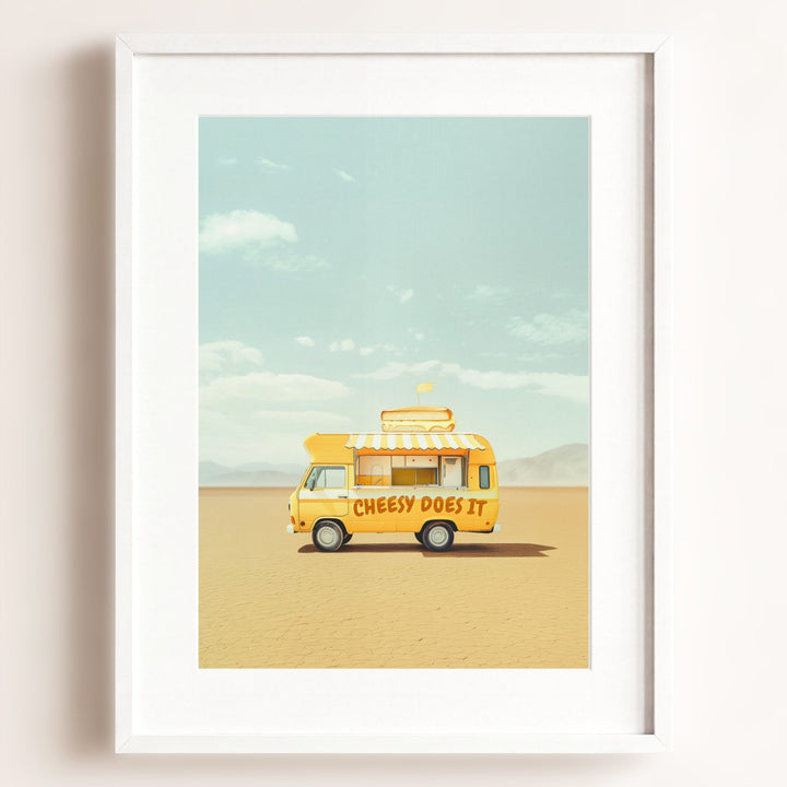 Cheesy Does It Food Truck Art