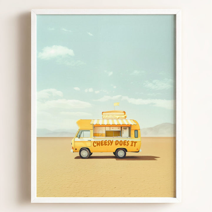 Cheesy Does It Food Truck Art