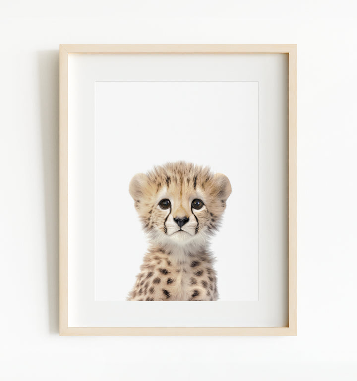 Baby Safari Animals Nursery Decor - African Animals Set of 6 Prints