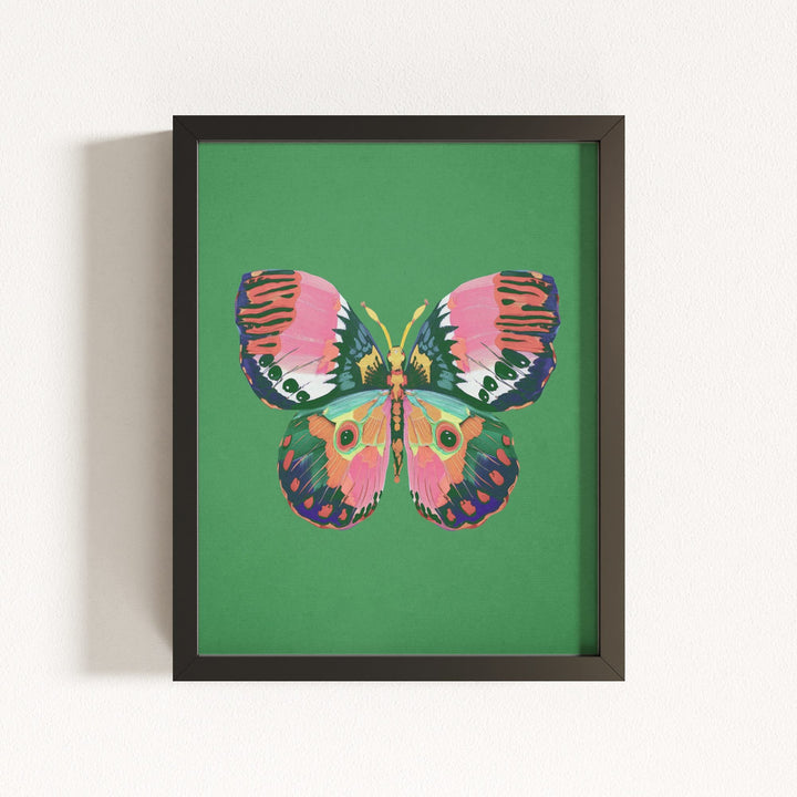 Color Bloom Butterflies Set of 9