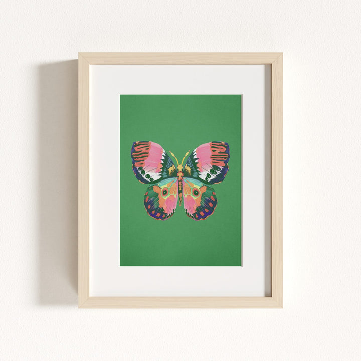Color Bloom Butterflies Set of 9