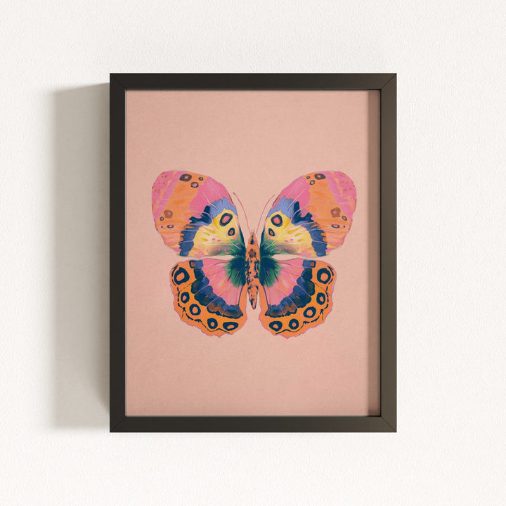 Color Bloom Butterflies Set of 9