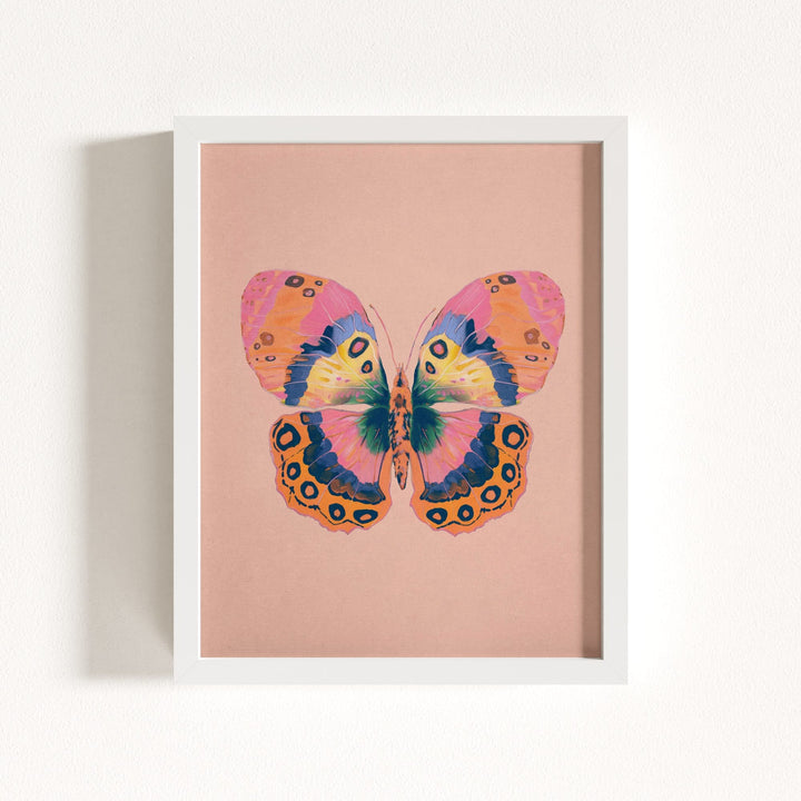 Color Bloom Butterflies Set of 9
