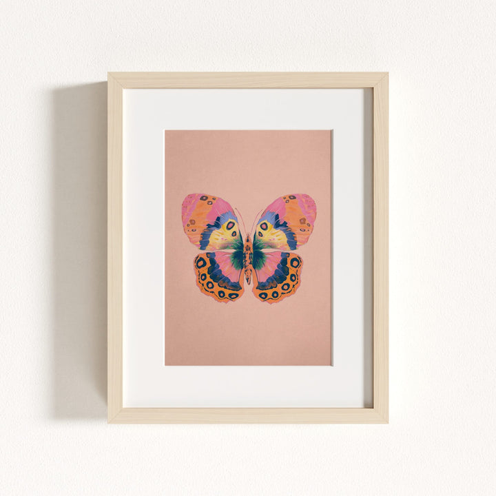 Color Bloom Butterflies Set of 9