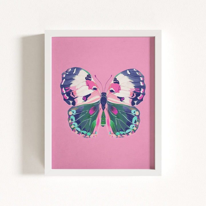 Color Bloom Butterflies Set of 9