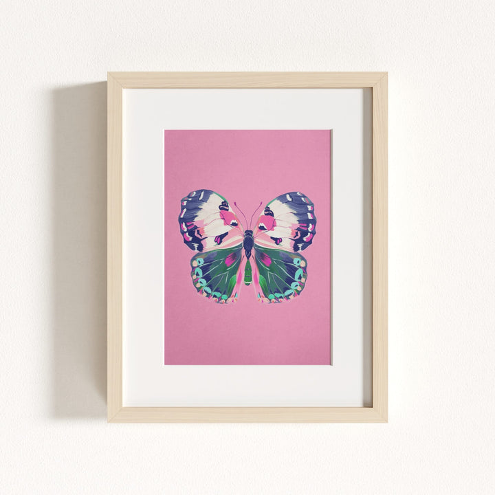 Color Bloom Butterflies Set of 9