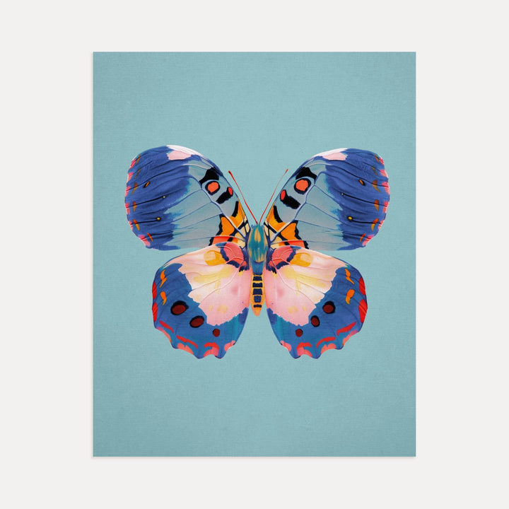 Color Bloom Butterflies Set of 9