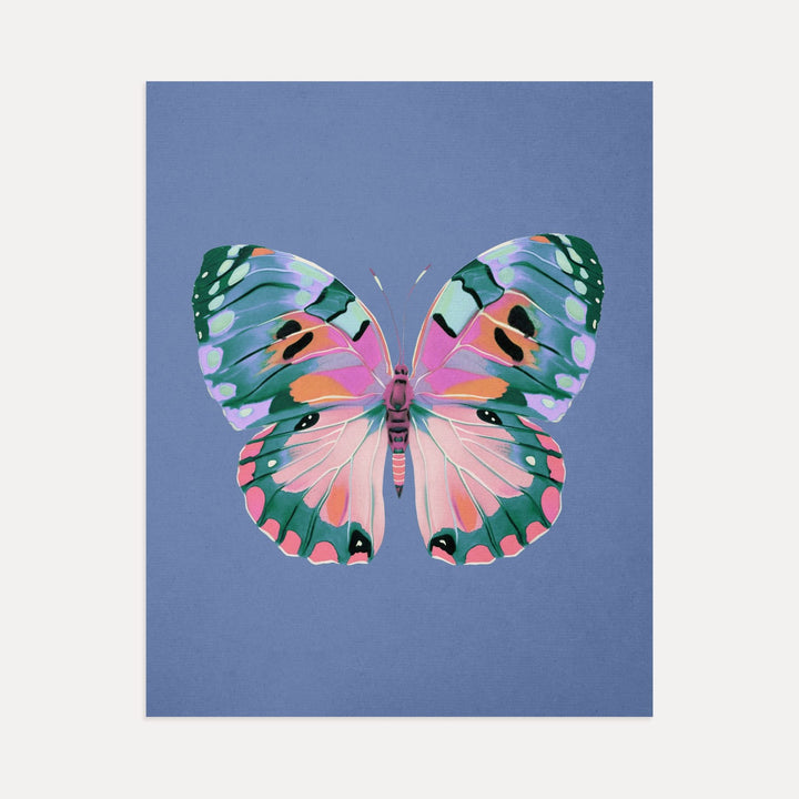 Color Bloom Butterflies Set of 9