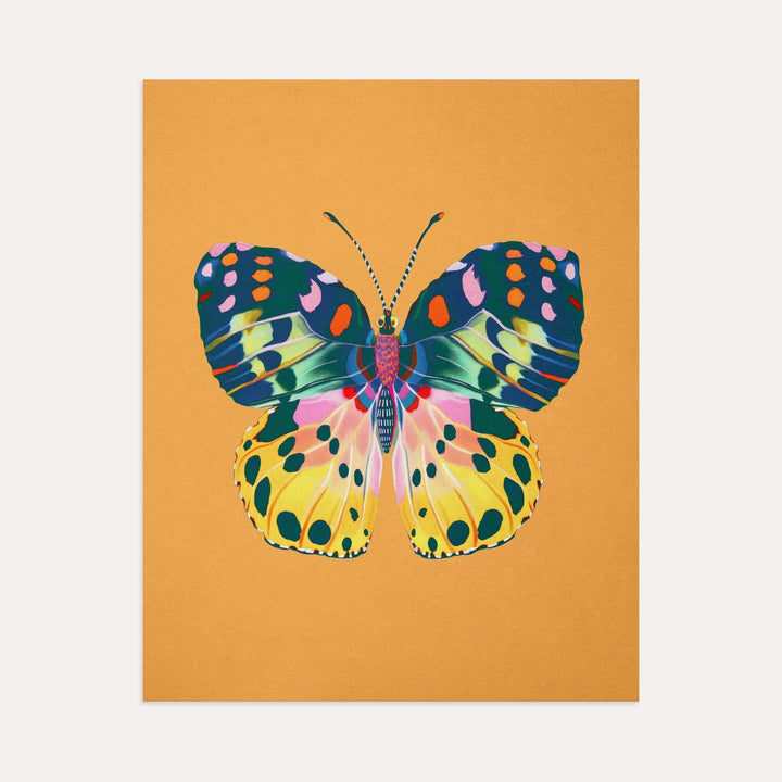 Color Bloom Butterflies Set of 9